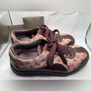 Authentic Louis Vuitton Mini Lin Sneakers